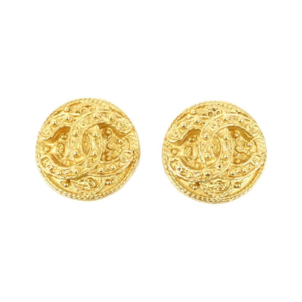 CHANEL Authentic Gold Earrings